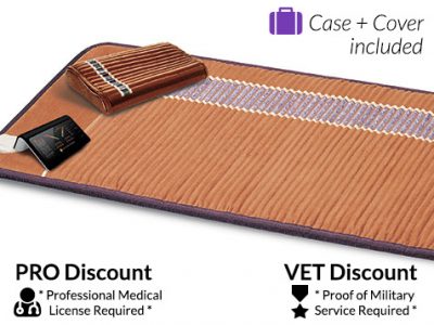Richway Infrared Therapy Amethyst Bio-Mat Professional + Amethyst Pillow - $100 discounted for the Veteran