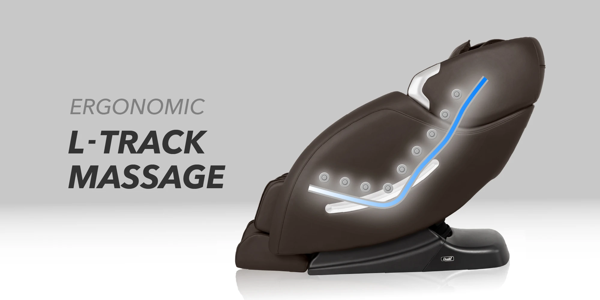 OSAKI OS-4000XT - Ergonomic L-track Massage